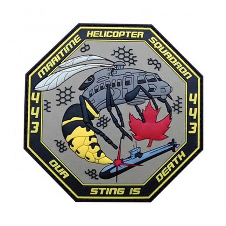 Embossed logo pvc label for bags