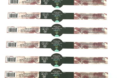 25 safety seal self adhesive labels (1)