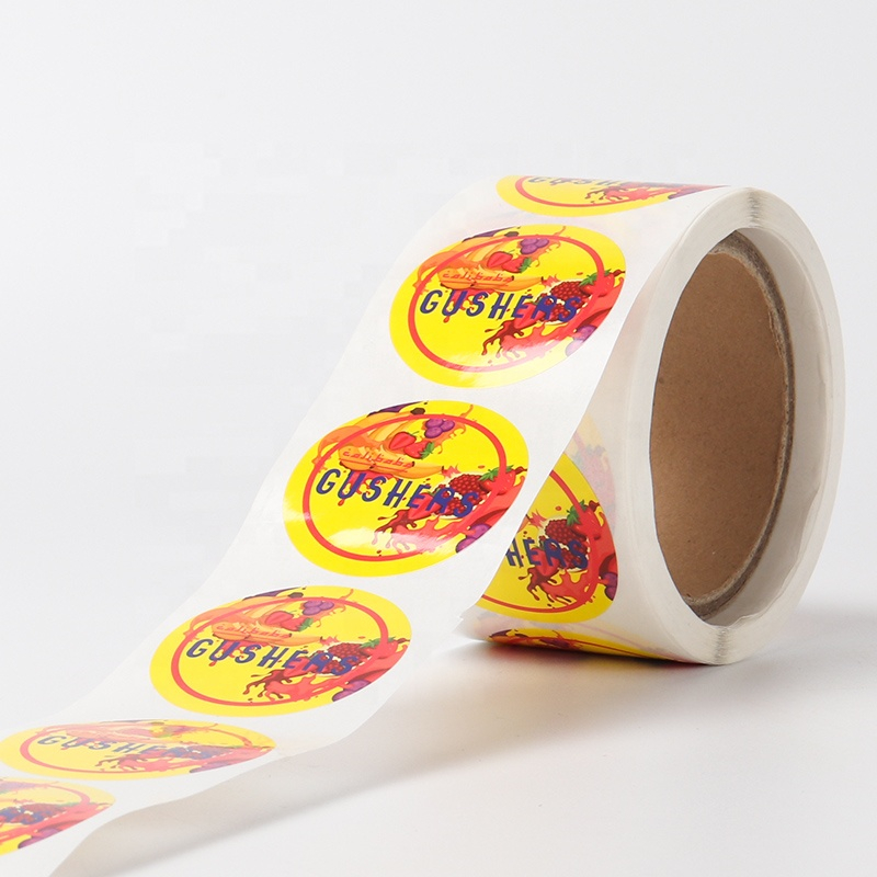 Factory sale vinyl waterproof self adhesive labels