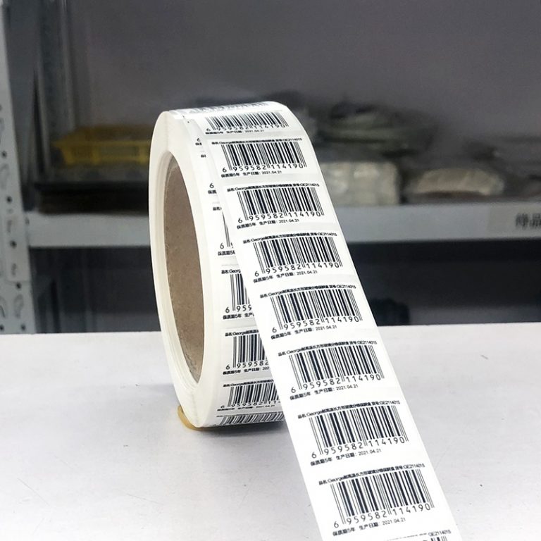 Custom Desgin Self Adhesive Barcode Label