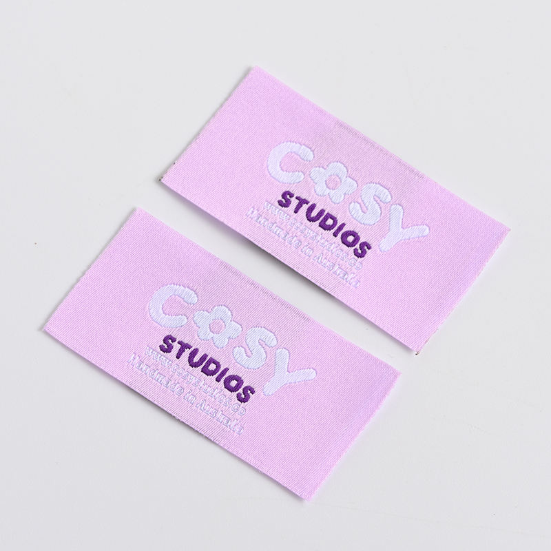 Fashion woven labels for modern apparel branding