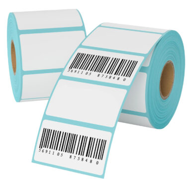 Bulk custom shipping barcode labels for logistics