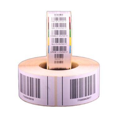 Bulk custom shipping barcode labels for logistics
