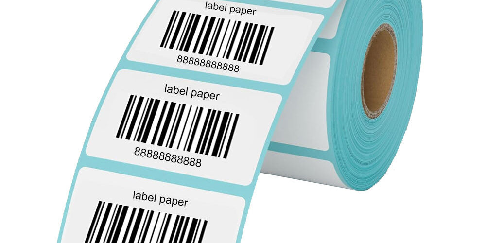 Bulk custom shipping barcode labels for logistics