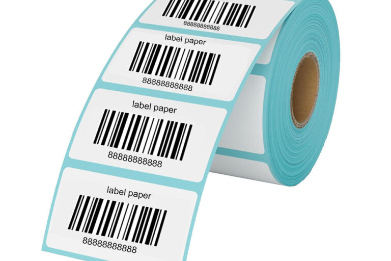 Bulk custom shipping barcode labels for logistics