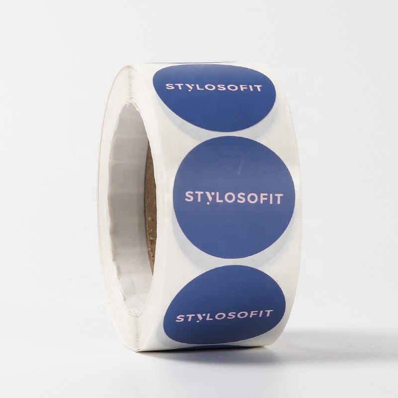 Custom waterproof sticker roll for cosmetic jars