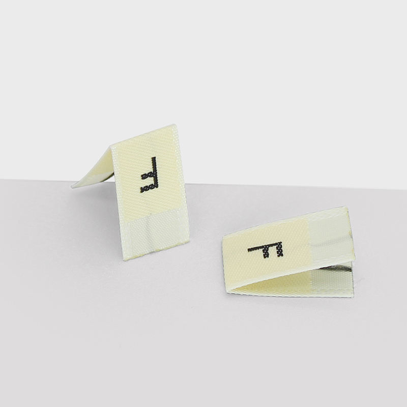 High-quality clothing label with custom brand logo