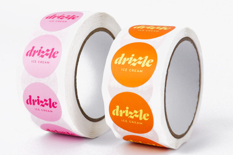 Custom Logo Waterproof Self-Adhesive Labels (2) Custom waterproof self-adhesive labels with logo