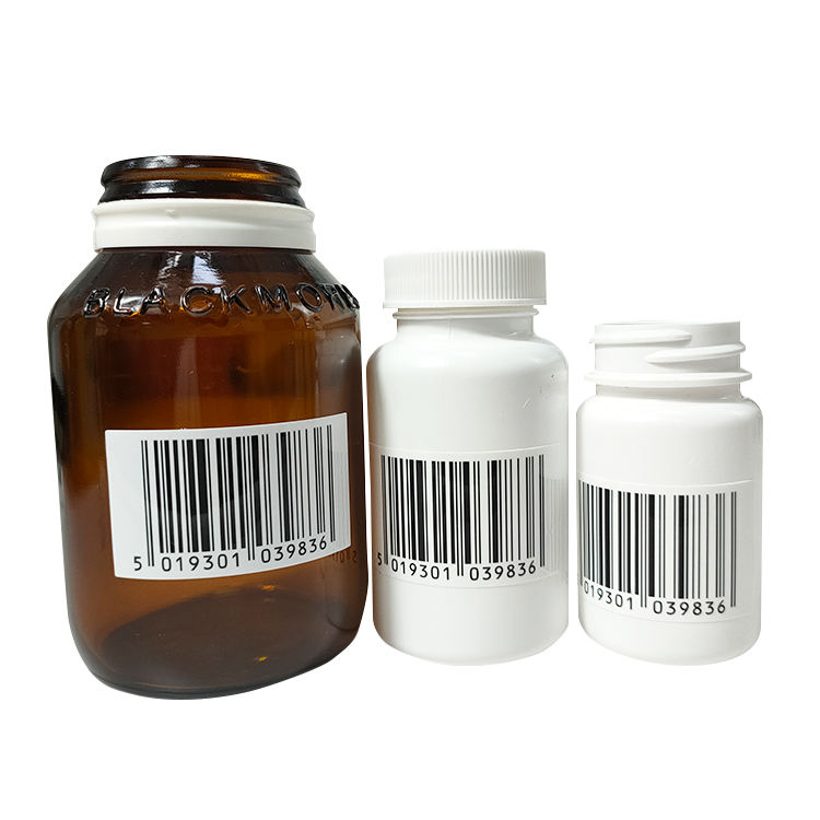 Custom waterproof barcode labels for retail and logistics