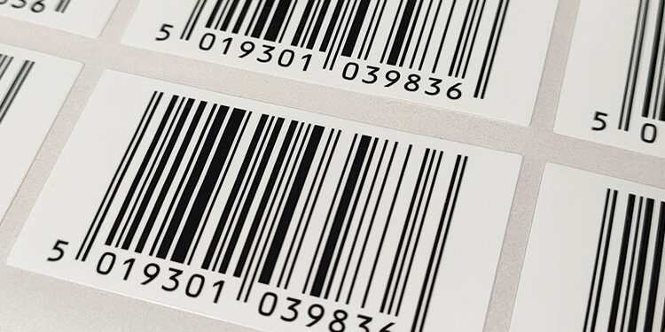 Custom waterproof barcode labels for retail and logistics