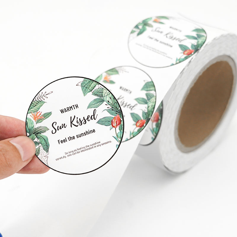 High-quality custom printed adhesive labels