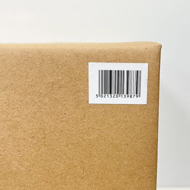 Custom waterproof barcode labels for logistics