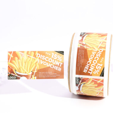 Custom waterproof self-adhesive labels for food jars