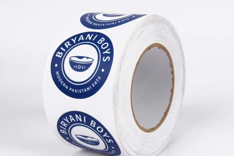 Durable Self-Adhesive Labels with Logo Printing (2) Custom waterproof adhesive labels for stickers