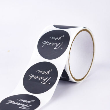Custom waterproof adhesive labels for stickers
