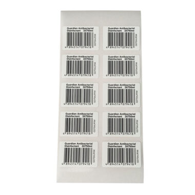 Wholesale waterproof barcode labels for business