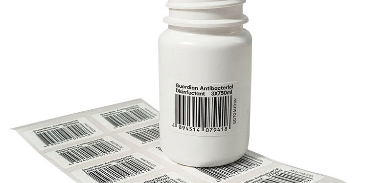 Wholesale waterproof barcode labels for business