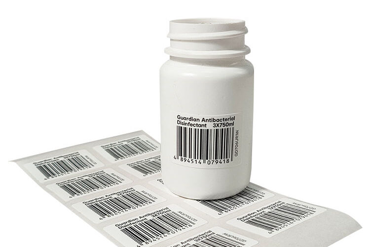 Wholesale waterproof barcode labels for business