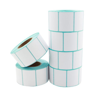 Wholesale self-adhesive label rolls in multiple sizes