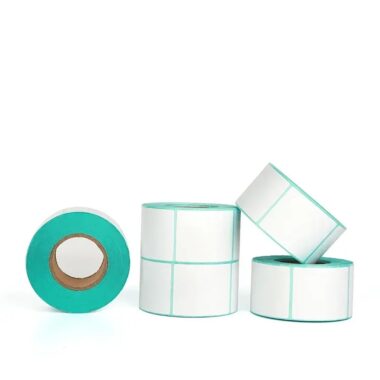 Wholesale self-adhesive label rolls in multiple sizes