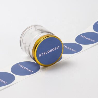 Professional waterproof custom adhesive labels