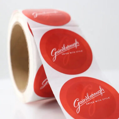 Professional waterproof custom adhesive labels