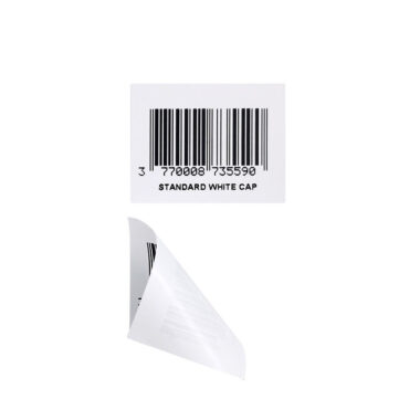 Custom printed barcode labels for retail and shipping