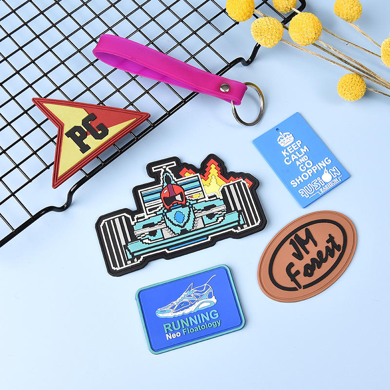 High-quality PVC clothing labels from supplier