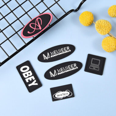 High-quality PVC clothing labels from supplier