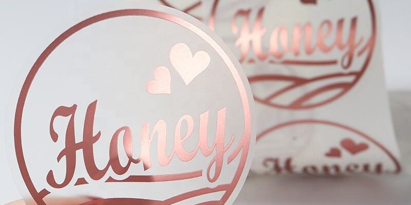 Custom waterproof sticker roll with durable adhesive