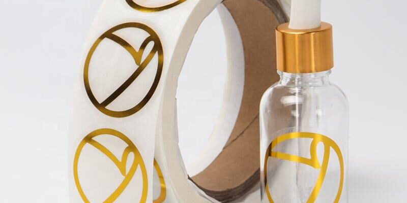 Wholesale waterproof sticker roll with custom printing