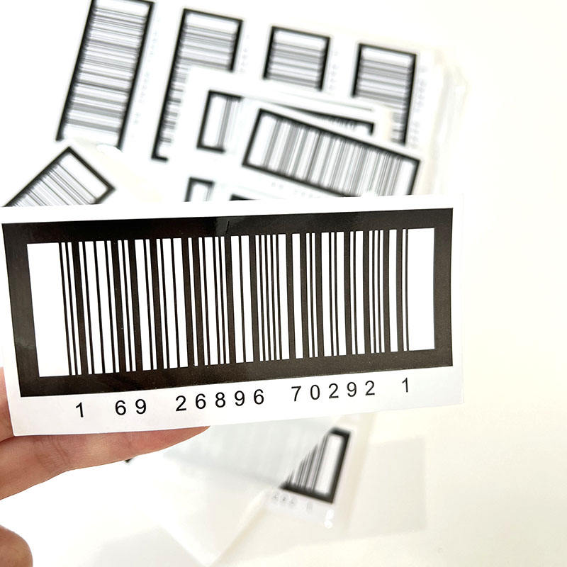 Custom printed waterproof adhesive barcode labels wholesale