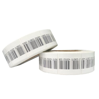 Retail anti-theft soft barcode security label for store packaging