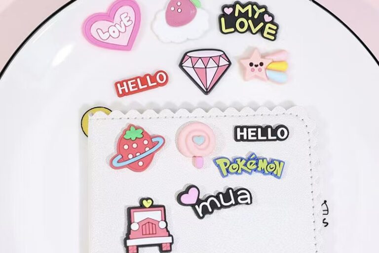 Cute Cartoon Alphabet PVC Label (7) Cute cartoon alphabet decorative PVC label for apparel bags and crafts