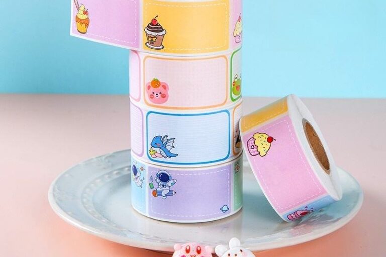 Cute Kids Sticker Roll (3) Cute kids sticker roll for backpacks clothing stationery