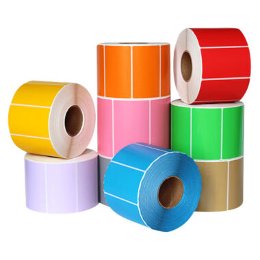 Full-color product packaging self-adhesive label for branding