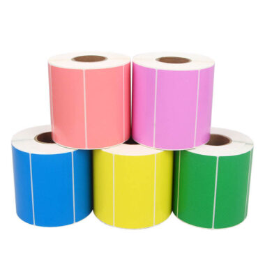 Full-color product packaging self-adhesive label for branding