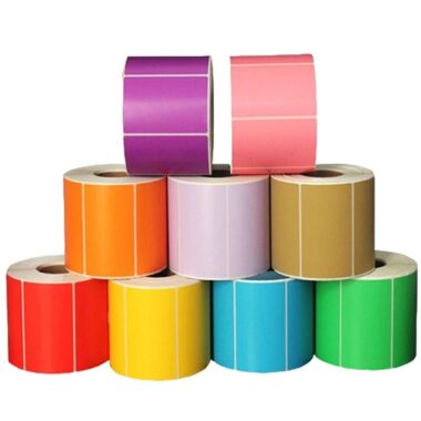 Full-color product packaging self-adhesive label for branding