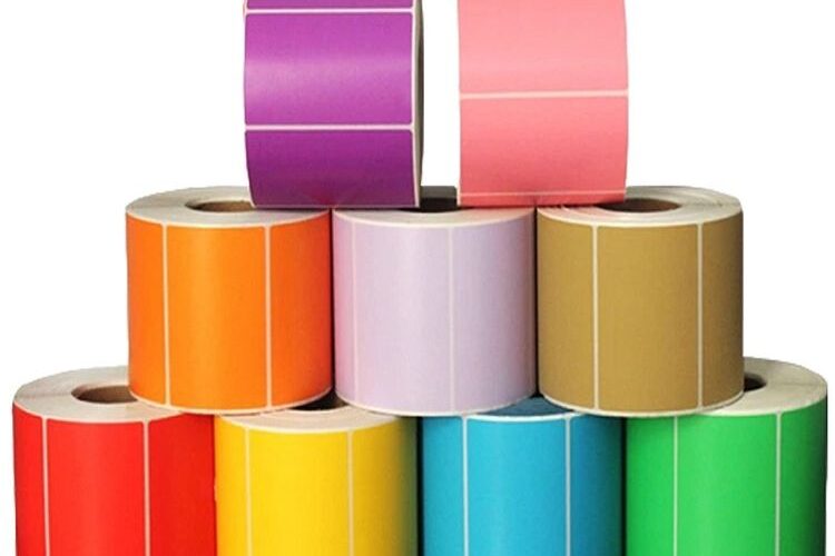 Full-color product packaging self-adhesive label for branding