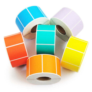 Full-color product packaging self-adhesive label for branding