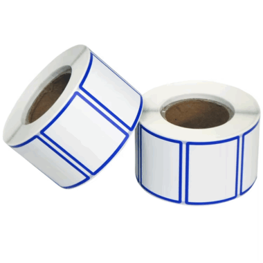 Professional transport and packaging self-adhesive label for retail and logistics