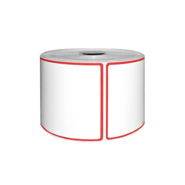 Professional transport and packaging self-adhesive label for retail and logistics