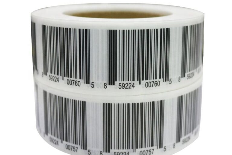 Self-Adhesive Waterproof Barcode Label (5) Self-adhesive waterproof barcode label for retail packaging and logistics