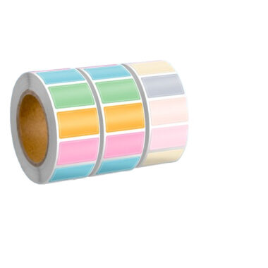 Waterproof color-coated self-adhesive label for product packaging