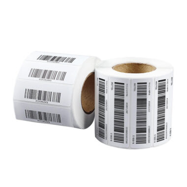 Custom waterproof price barcode label for retail and logistics