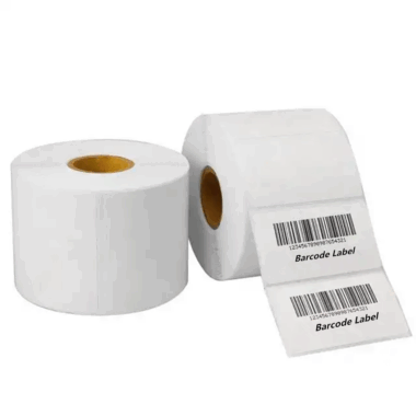 Custom waterproof price barcode label for retail and logistics