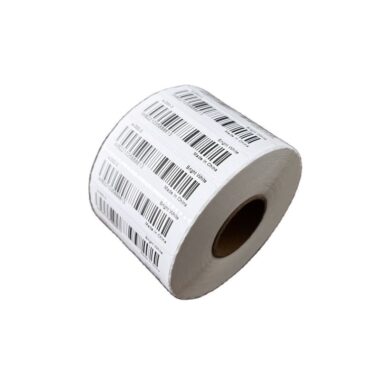 Custom waterproof price barcode label for retail and logistics