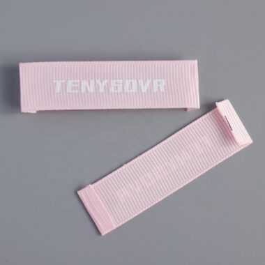 Custom private apparel neck woven labels for clothing