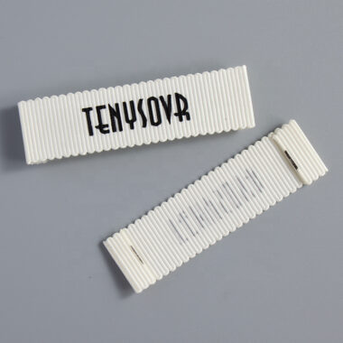 Custom private apparel neck woven labels for clothing