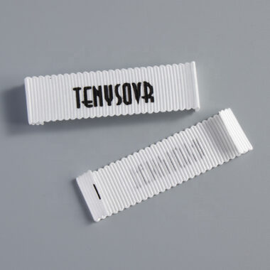 Custom private apparel neck woven labels for clothing